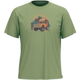 Снимка на Smartwool LONG WEEKEND SHORT SLEEVE GRAPHIC TEE Мъжка тениска, зелено, размер