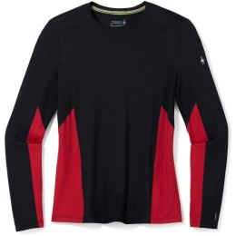 Снимка на Smartwool M MERINO SPORT LONG SLEEVE CREW Мъжка тениска, черно, размер