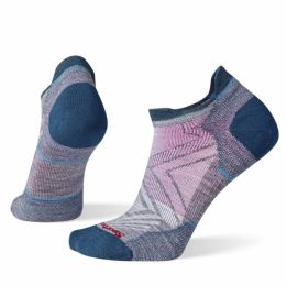 Снимка на Smartwool RUN ZERO CUSHION LOW ANKLE SOCKS W Дамски чорапи за бягане, сиво, размер