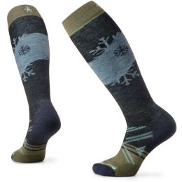 Снимка на Smartwool SKI FC SNOWPOCALYPSE PATTERN OTC Дамски скиорски чорапи, черно, размер