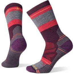 Снимка на Smartwool W HIKE FULL CUSHION SATURNSPHERE CREW Дамски чорапи, винен, размер