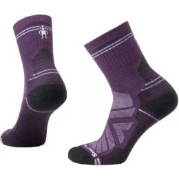 Снимка на Smartwool W HIKE LIGHT CUSHION MID CREW Дамски аутдор чорапи, лилаво, размер