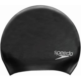 Снимка на Speedo LONG HAIR CAP Шапка за плуване(подходяща и за дълги коси), черно, размер