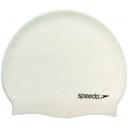 Снимка на Speedo PLAIN FLAT CAP Плувна шапка, бяло, размер