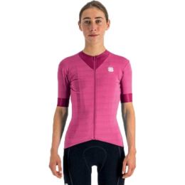 Снимка на Sportful KELLY W SHORT SLEEVE JERSEY Дамска фланелка за колоездене, розово, размер