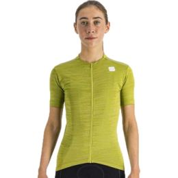 Снимка на Sportful SUPERGIARA W JERSEY Дамска фланелка за колоездене, зелено, размер
