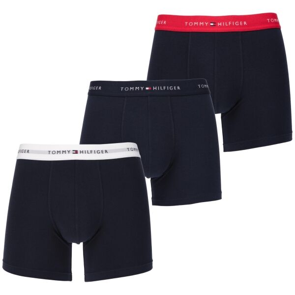 Снимка на Tommy Hilfiger 3P BOXER BRIEF WB Мъжки боксерки, тъмносин, размер S