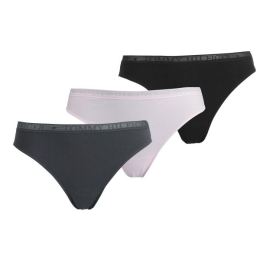 Снимка на Tommy Hilfiger 3P THONG Дамски бикини, лилаво, размер