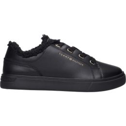 Снимка на Tommy Hilfiger CASUAL CUPSOLE SNEAKER WL Дамски ниски обувки, черно, размер