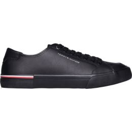 Снимка на Tommy Hilfiger CORE CORPORATE VULCLEATHER Мъжки кецове, черно, размер