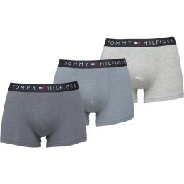 Снимка на Tommy Hilfiger COTTON ESSENTIALS 3P Мъжки боксерки, сиво, размер