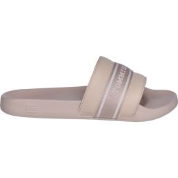 Снимка на Tommy Hilfiger POOLSIDE WITHWEBBING Дамски чехли, бежово, размер