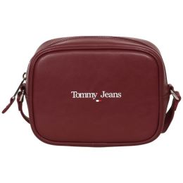 Снимка на Tommy Hilfiger TJW ESSENTIAL PU CAMERA BAG Дамска чанта, винен, размер
