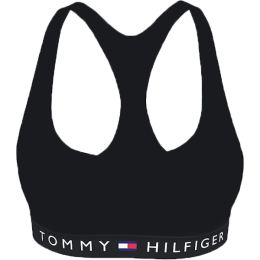 Снимка на Tommy Hilfiger VEL-UNLINED BRALETTE VELOUR Дамски сутиен, черно, размер