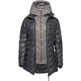 Снимка на TRIMM BARBARA Дамско дълго софтшелово яке, тъмносиво, размер