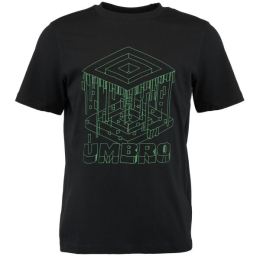 Снимка на Umbro DOWNLOAD GRAPHIC TEE Мъжка тениска, черно, размер