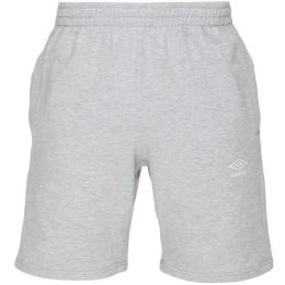 Снимка на Umbro FRENCH TERRY SHORT ESSENTIALS Мъжки трикотажни къси панталони, сиво, размер