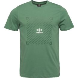 Снимка на Umbro FTBL BOX GRAPHIC TEE Мъжка тениска, зелено, размер