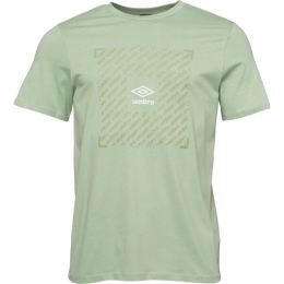 Снимка на Umbro FTBL BOX GRAPHIC TEE Мъжка тениска, светло-зелено, размер