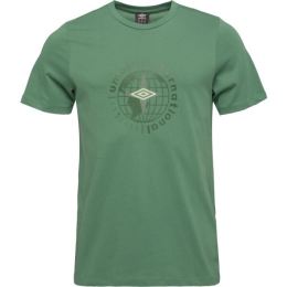 Снимка на Umbro GLOBE GRAPHIC TEE Мъжка тениска, зелено, размер