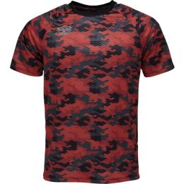 Снимка на Umbro PRO TRAINING GRAPHIC JERSEY Мъжка спортна тениска, червено, размер