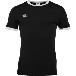 Снимка на Umbro TAPED RINGER TEE Мъжка тениска, черно, размер