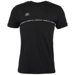 Снимка на Umbro TAPED TECH TEE Мъжка тениска, черно, размер