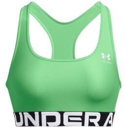 Снимка на Under Armour AUTHENTICS Дамско спортно бюстие, светло-зелено, размер