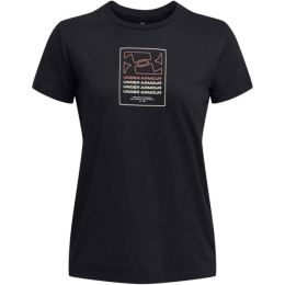 Снимка на Under Armour BOX ORIGINATORS Дамска тениска, черно, размер L