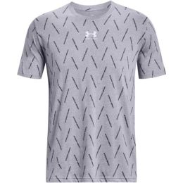 Снимка на Under Armour ELEVATED CORE AOP NEW Мъжка тениска, сиво, размер