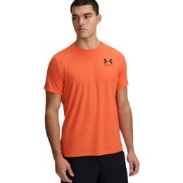 Снимка на Under Armour HEATGEAR FITTED Мъжка тениска, оранжево, размер