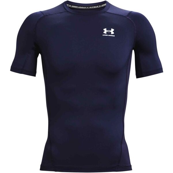 Снимка на Under Armour HG ARMOUR COMP SS Мъжка тениска, тъмносин, размер XXXL
