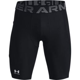 Снимка на Under Armour HG ARMOUR LONG SHORTS Мъжки компресиращи къси панталони, черно, размер L