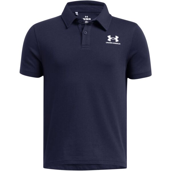 Снимка на Under Armour ICON POLO Момчешка тениска, тъмносин, размер L