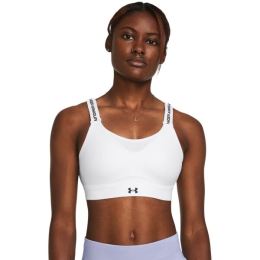 Снимка на Under Armour INFINITY HIGH 2.0 Дамско бюстие, бяло, размер