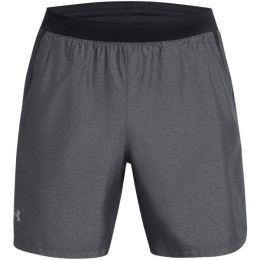 Снимка на Under Armour LAUNCH 7'' HEATHER Мъжки къси панталонки, сиво, размер