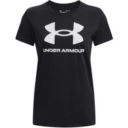Снимка на Under Armour LIVE SPORTSTYLE GRAPHIC SS Дамска тениска, черно, размер S