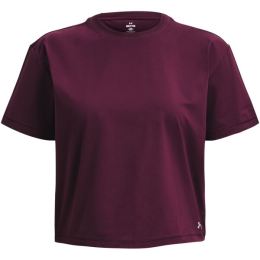 Снимка на Under Armour MERIDIAN SS Дамска къса тениска, винен, размер