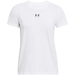 Снимка на Under Armour OFF CAMPUS CORE Дамска тениска, бяло, размер L