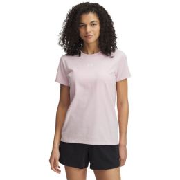 Снимка на Under Armour OFF CAMPUS CORE Дамска тениска, розово, размер L