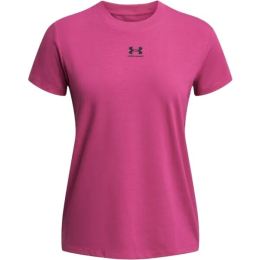 Снимка на Under Armour OFF CAMPUS CORE Дамска тениска, розово, размер S