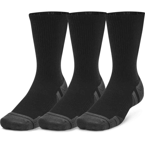 Снимка на Under Armour PERFORMANCE TECH 3PK CREW Универсални чорапи, черно, размер