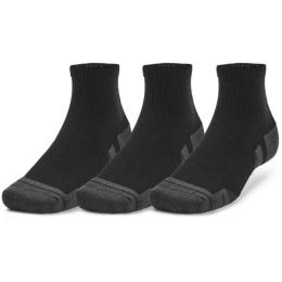 Снимка на Under Armour PERFORMANCE TECH 3PK QTR Универсални чорапи, черно, размер