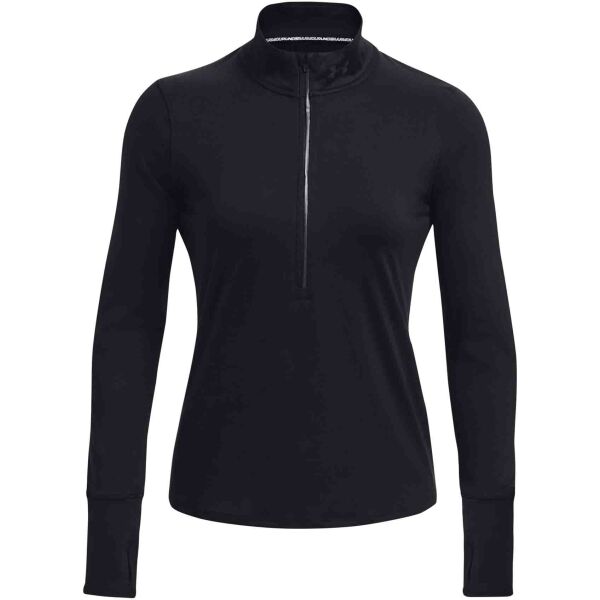 Снимка на Under Armour QUALIFIER RUN 1/2 ZIP Дамска тениска, черно, размер L