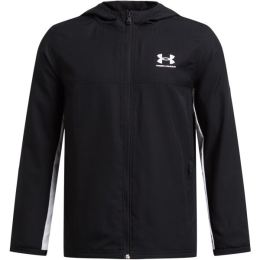 Снимка на Under Armour RIVAL WOVEN JACKET Детско яке, черно, размер M