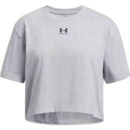 Снимка на Under Armour RIVAL Момичешка тениска, сиво, размер L