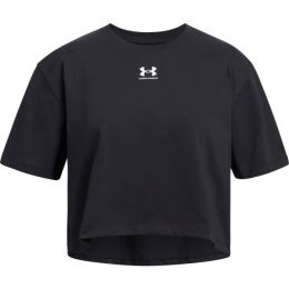 Снимка на Under Armour RIVAL Момичешка тениска, черно, размер L