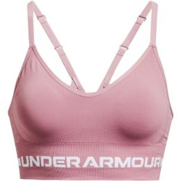 Снимка на Under Armour SEAMLESS LOW LONG BRA Спортно бюстие, розово, размер
