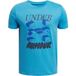 Снимка на Under Armour SPLIT BIG LOGO Момчешка тениска, светлосиньо, размер L