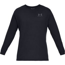 Снимка на Under Armour SPORTSTYLE LEFT CHEST LS Мъжка блуза, черно, размер